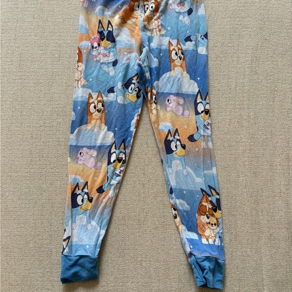 Little Sleepies Bluey Sleepytime long Sleeve Pajama Set Lunaluxe Bamboo Fabric - Picture 3 of 3